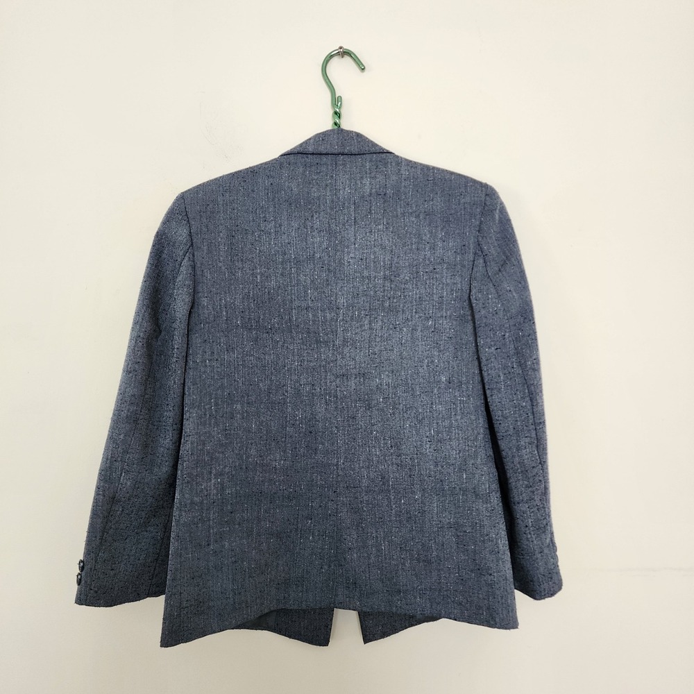 Michael James Boys Grey Double Breasted Suit Set Size 12R Vintage Made in USA - Picture 4 of 15